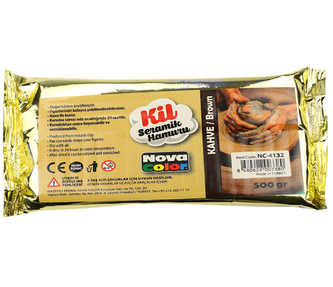 Pastă modelatoare 1/2kg - maro