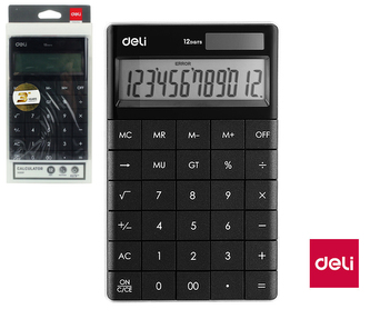 Calculator DELI E1589P negru