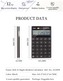 Calculator DELI E1589P negru