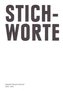 Stichworte