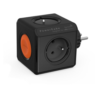 Priză POWERCUBE ORIGINAL REMOTE SINGLE BLACK