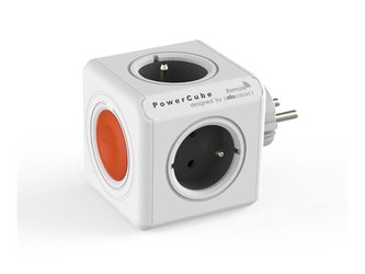 Priză POWERCUBE ORIGINAL REMOTE SINGLE WHITE