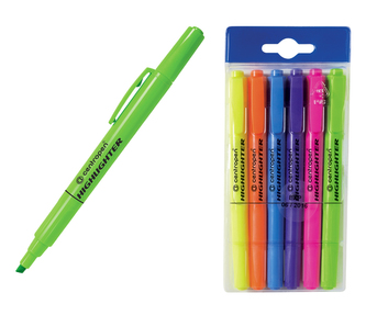 Centropen marker fluorescent 8722 (6 buc.)