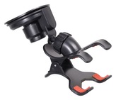Suport auto COMPASS DOUBLE CLIPS cu ventuză