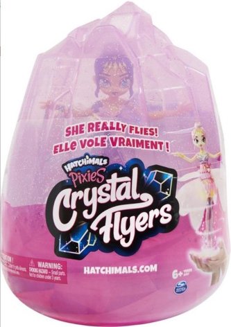 Păpușă zburătoare HATCHIMALS PIXIE roz