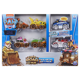 PAW PATROL PACHET CADOU 6 mașinuțe de teren