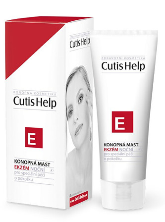 Cutishelp Unguent pentru eczemă cu cânepă - noapte 50 ml