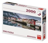 Puzzle 2000 Satul pescarilor Panoramic