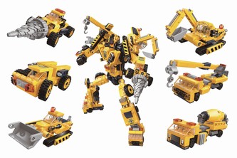 Qman Engineering Mecha 1417 set 6în1