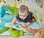 Pătură de joacă cu bară Gymini Kick & Play Tiny Farm