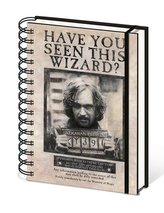 Bloc A5 cu spirală, liniuțat - Harry Potter (Sirius)