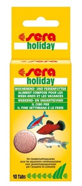 Sera - Holiday hrană 10 tab.