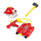 Set de pompier cu accesorii