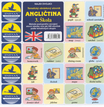 Engleză 3. Școală - pexeso