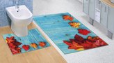 Set imprimare 3D - frunze de arțar - set 60x100, 60x50 cm