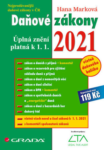 Daňové zákony 2021