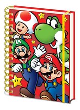 Bloc A5 cu spirală Super Mario run