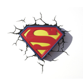Lumină 3D Logo Superman