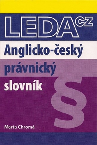 Dicționar juridic englez-ceh