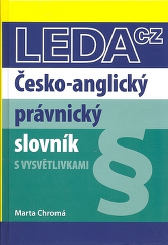 Dicționar juridic ceh-englez