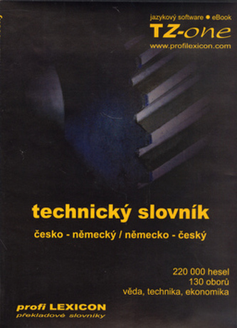 Dicționar tehnic ceh-german, german-ceh
