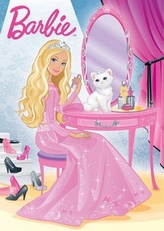 Barbie prințesă - carte de colorat